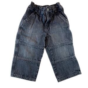 Gymboree Washed Black Straight Leg Denim Jeans - Black - 18-24M